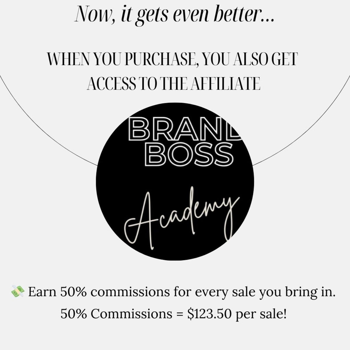BRAND BOSS ACADEMY- Digital Marketing Course- Business Branding- Learn How to Build A Profitable Online Biz- Passive Income - Affiliate
