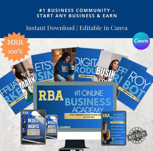 Royale Business Academy: Full Digital Marketing Course with Master Resell Rights