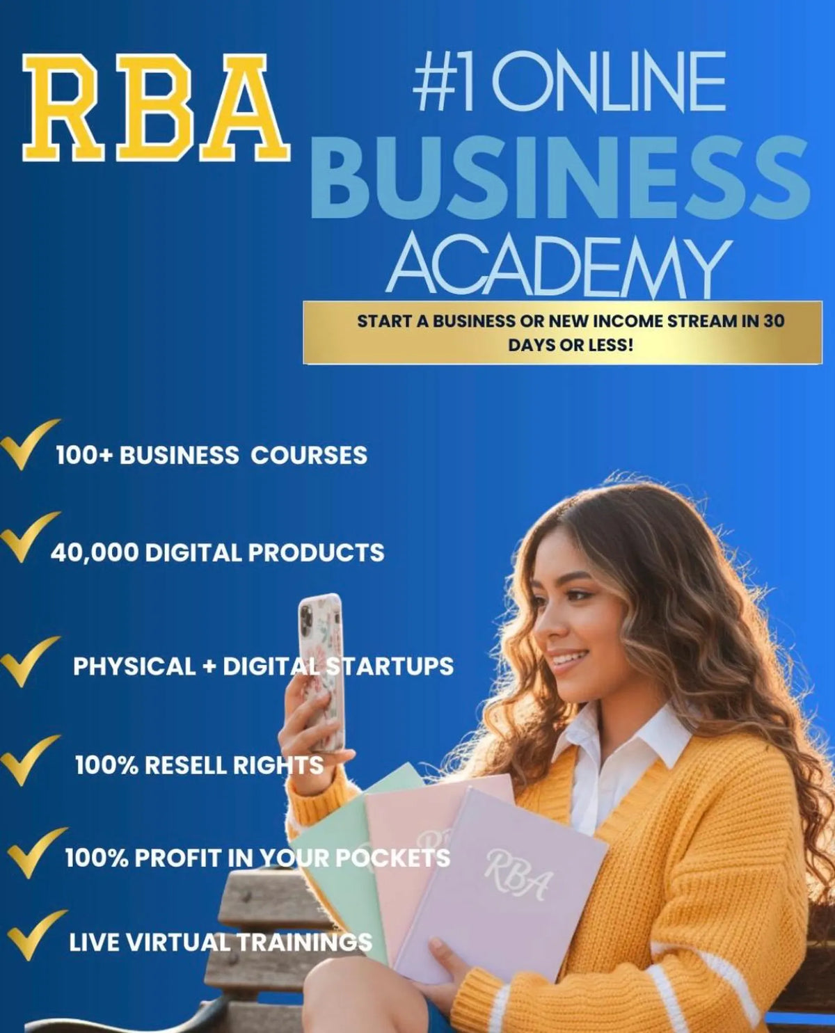 Royale Business Academy: Full Digital Marketing Course with Master Resell Rights