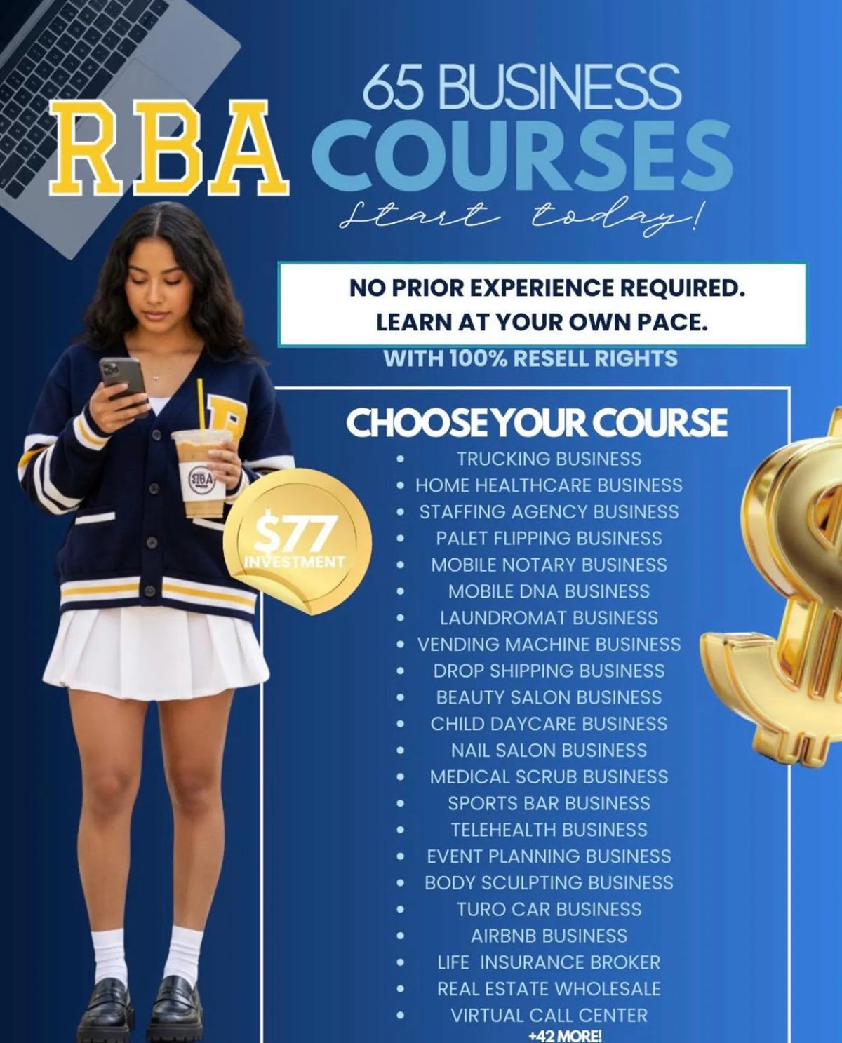Royale Business Academy: Full Digital Marketing Course with Master Resell Rights
